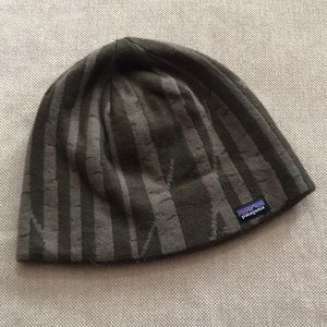Patagonia Kids Brown Reversible Beanie Hat